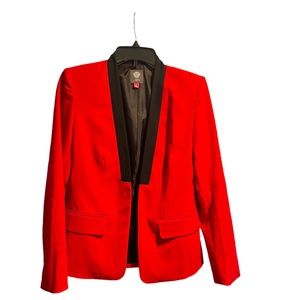 Vince Camuto Red Blazer Size 0
